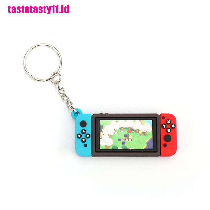 【TTID】2020 New Nintendo Switch Car Keyring  Fashion Soft Rubber PVC Key Chains