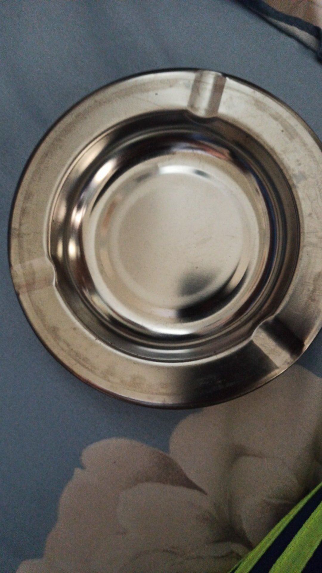 Asbak Rokok Stainless Uk 12 Cm
