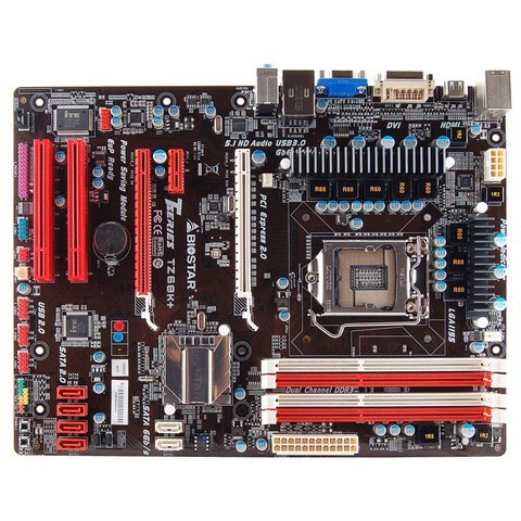 Motherboard Intel Socket 1155 TZ68K+ BIOSTAR ATX