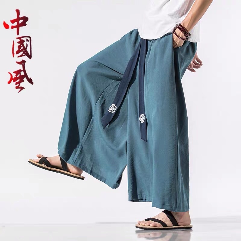 CELANA HAREM LINEN IMPORT PRIA JEPANG HARAJUKU BIG SIZE M-5XL JY10 ORIGINAL