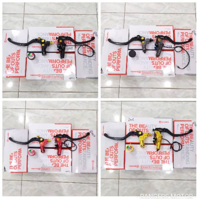 MASTER REM BREMBO CORSA CORTA RCS 19 TWM VIXION ALL VIXION NEW NINJA R NINJA RR DLL RMT1