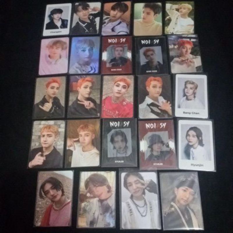 [BACA DESKRIPSI] STRAY KIDS PHOTOCARD NOEASY NACIFIC SCARS BANGCHAN LEE KNOW CHANGBIN HYUNJIN HAN FE