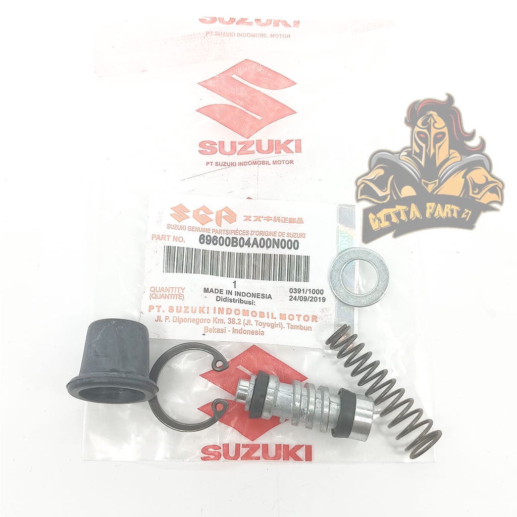 MASTER REM KIT BELAKANG SUZUKI KUALITAS ASLI ORIGINAL SUZUKI SGP PRESISI TIDAK BOCOR KARET TIDAK BENGKAK REM JADI PAKAM DAN DIJAMIN AWET SATRIA FU SUPRA 125 VIXION MX LAMA CB150R