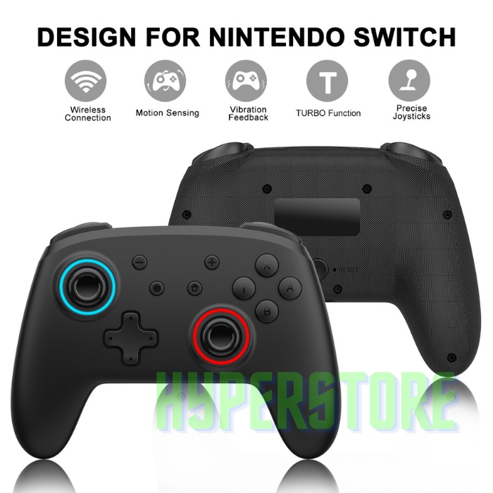 Stik Stick RGB Nintendo Switch OLED V2 Lite Pro Controller Wireless Gamepad