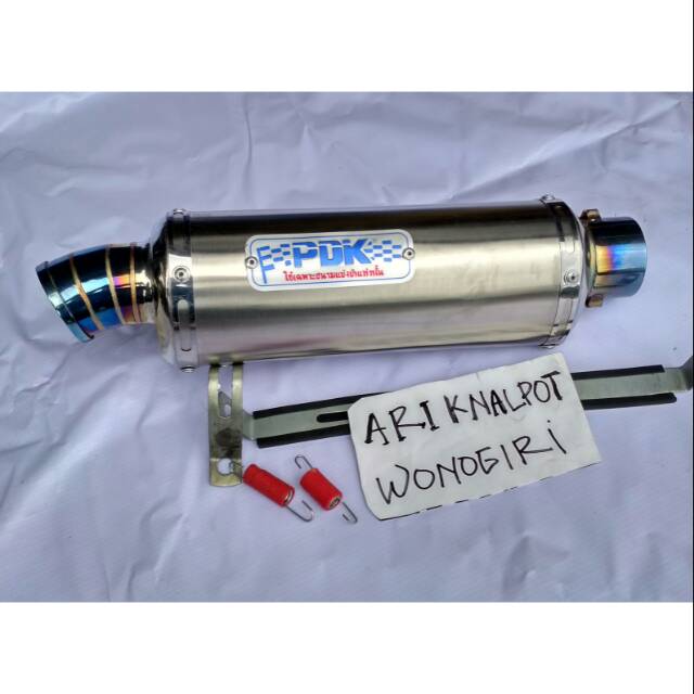 SILENCER RACING PDK . SILINCER PDK . SILENCER KNALPOT PDK. KNALPOT PDK SILENCER SAJA joss