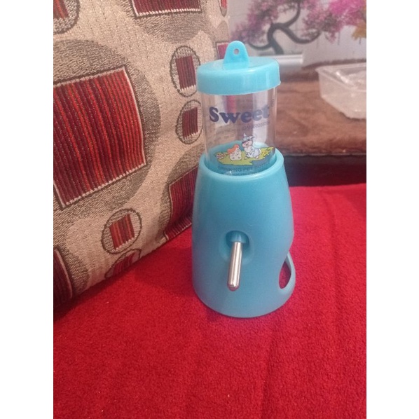 Dispenser sweet stand botol tinggi 3in1+botol minum hamster