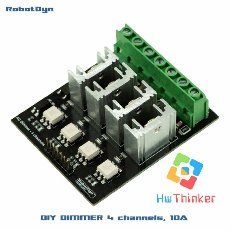 Robotdyn AC Light Dimmer 4 Channel PWM 220V Zero Crossing for Arduino
