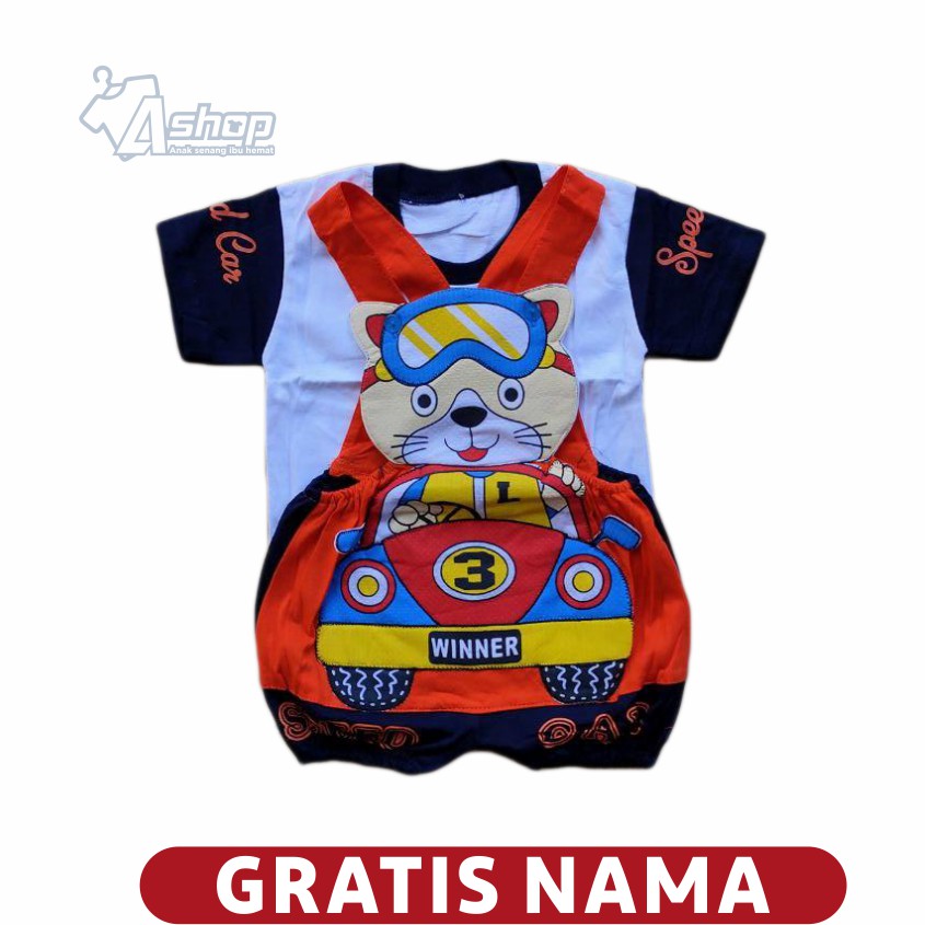 Jumper Baju Bayi Cat Car