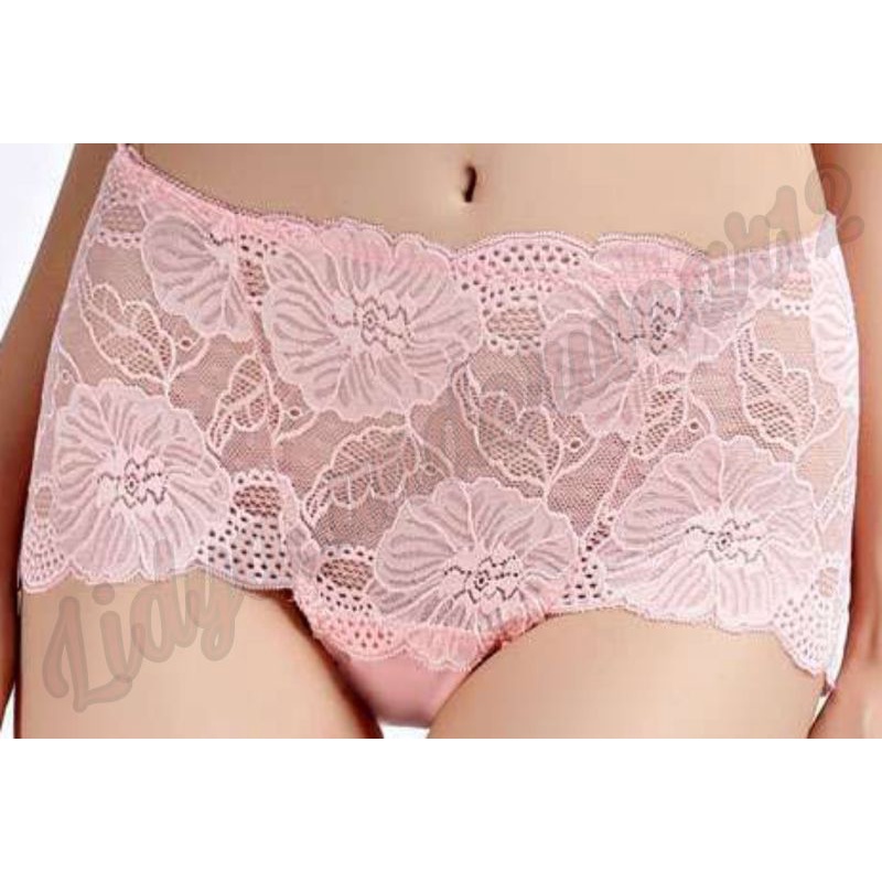 cd brokat sexy high waist full cotton size L-XXL cd brukat import