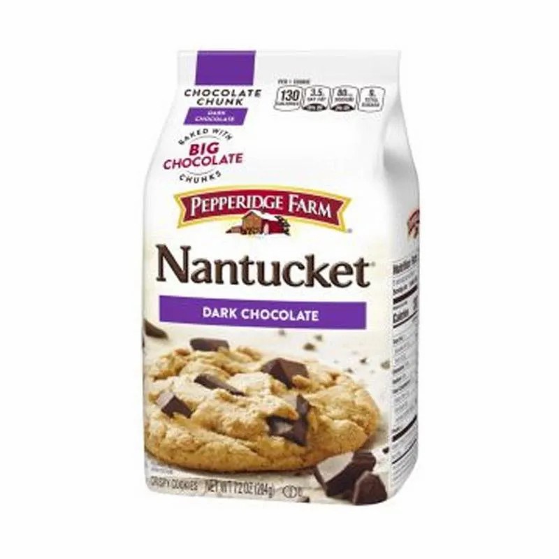 

Pepperidge Farm Nantucket Dark Chocolate Biskuit 204gr
