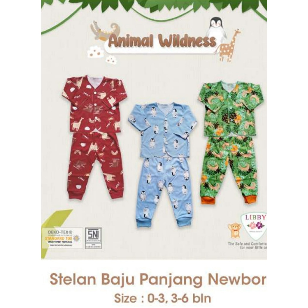 Libby Piyama Newborn (3 Set)