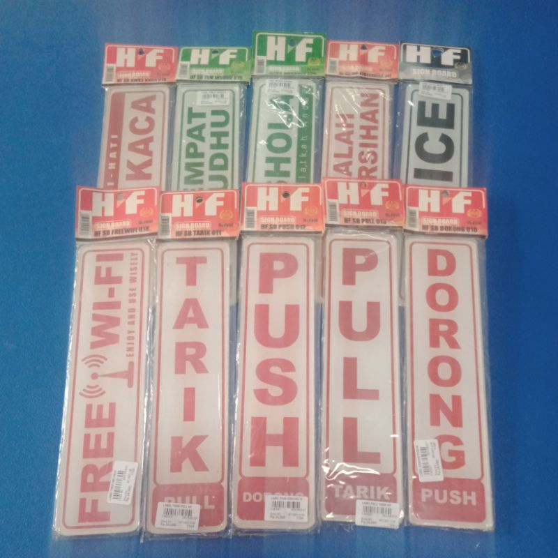 

Label Acrylic Sign Board Hi-Fest