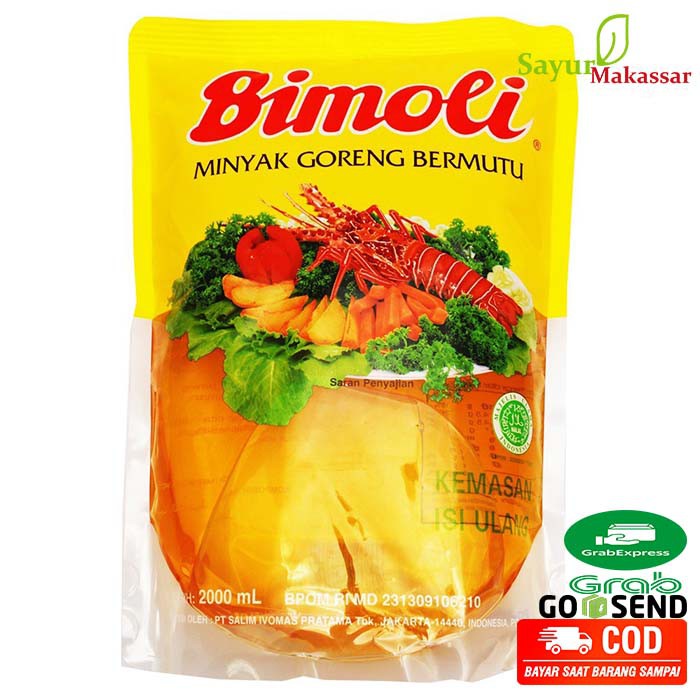 

Minyak Goreng Bimoli 2 Liter / Sayur Makassar Pasar online Makassar