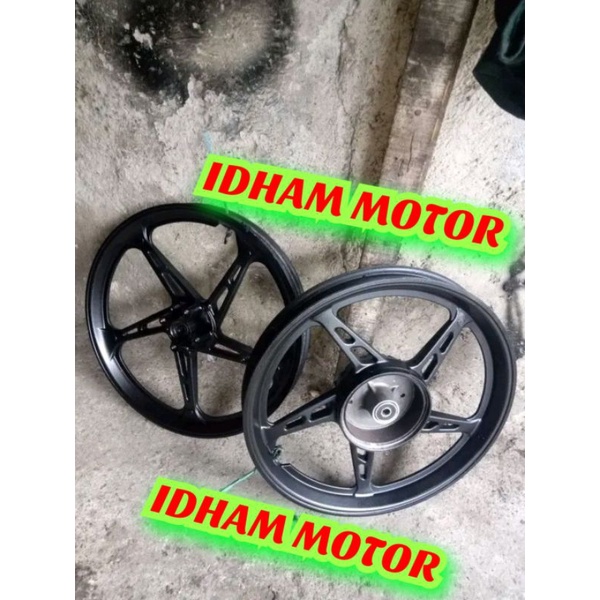 MURAH - VELG RACING BELAKANG MOTOR JUPITER BURHAN, JUPITER Z1 ORI COPOTAN ASLI