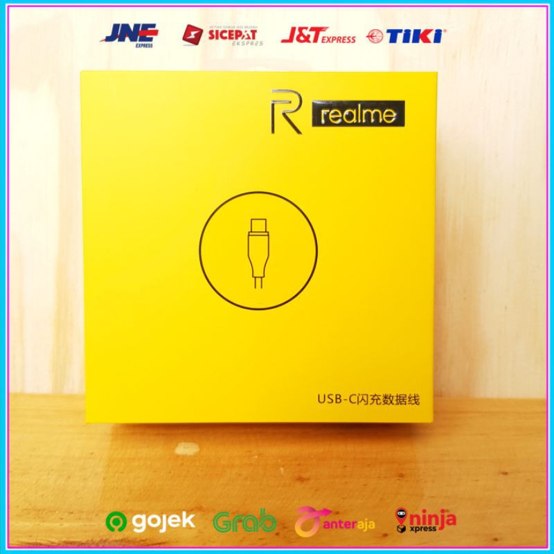 Kabel Data Fast Charging Realme SUPER VOOC ORIGINAL 100% USB C ORI