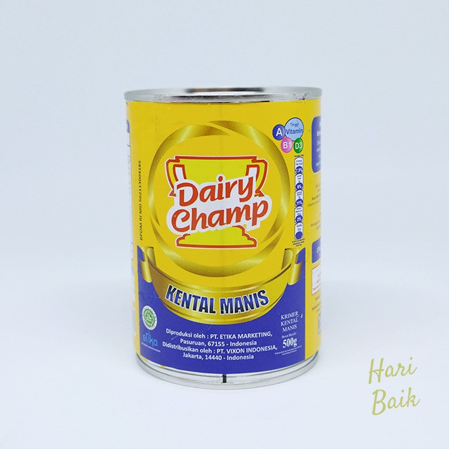 

Susu Kental Manis Dairy Champ 500gr