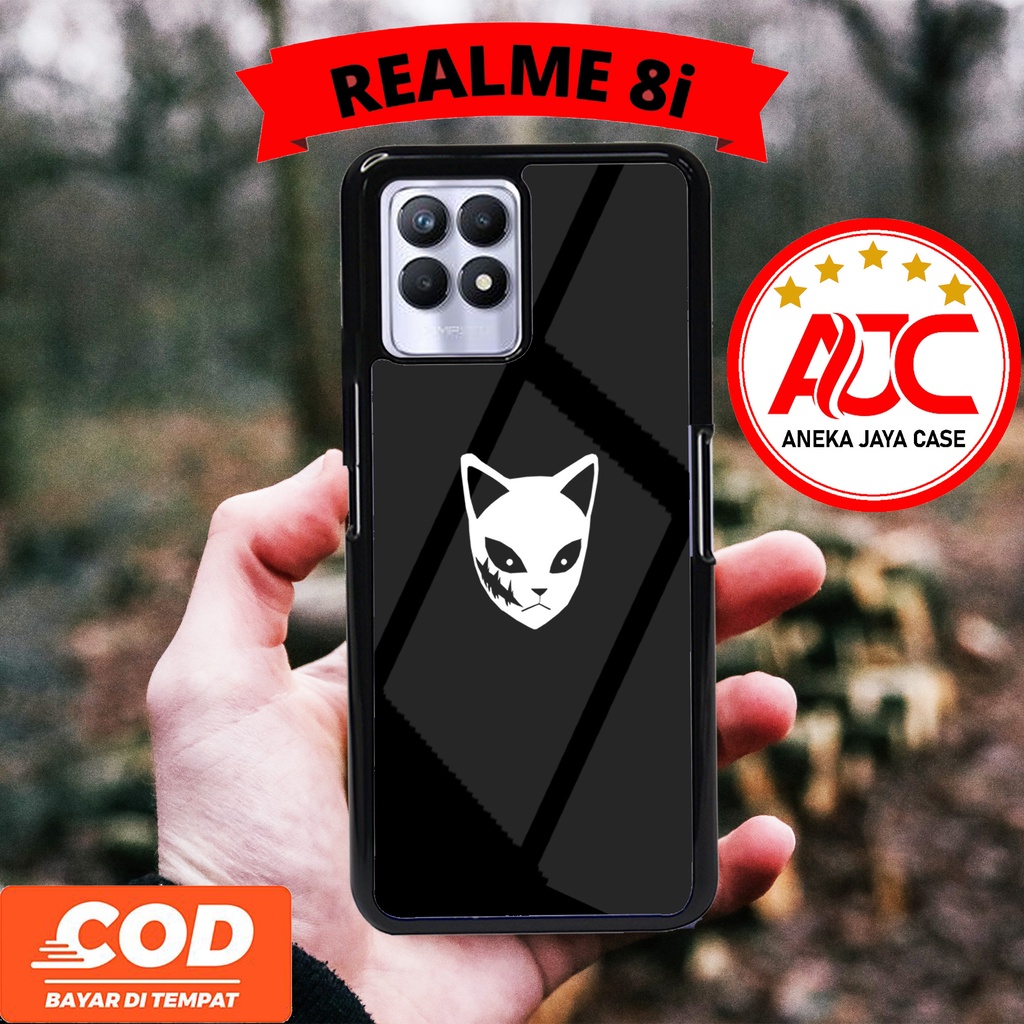 Case REALME 8i Casing REALME 8i Motif LOGO ANIME Aneka case Casing aero Sofcase Case hp Casing hp Ca
