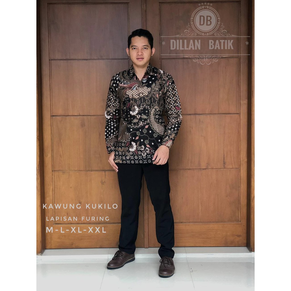 KAWUNG KUKILO DILLAN KEMEJA BAJU BATIK PRIA SOLO LENGAN PANJANG PENDEK LAPIS FURING ATASAN BATIK PREMIUM MODERN KATUN HALUS PARANG KUKILO PARANG KUSUMO PARANG LUHUR PARANG MERAK PARANG PEKSI PARANG TRUNTUM PEKSI GALARAN PEKSI IRENGAN PEKSI KUSUMA PEKSI SM