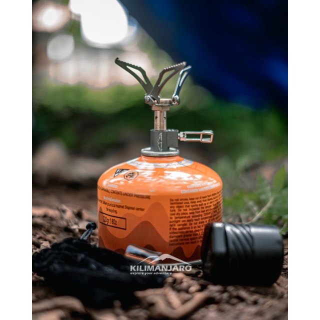 Paket Kompor Ultralight dan Tabung Gas Canister Dhaulagiri Super Hemat