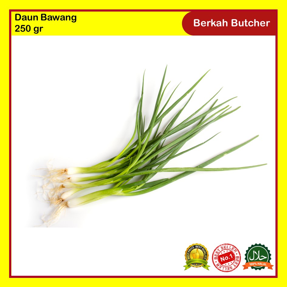 Daun Bawang Segar 250 gr Berkah Butcher