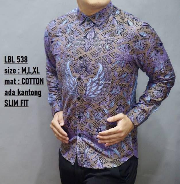 Batik Cotton Asli Model Slimfit Best Seller