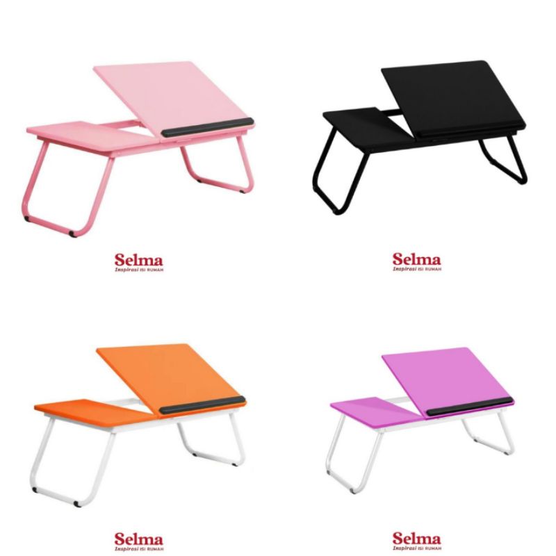 FOLDING TABLE TERRY BY SELMA / MEJA LIPAT SELMA TERRY / MEJA LIPAT / MEJA BELAJAR / MEJA LAPTOP / ME