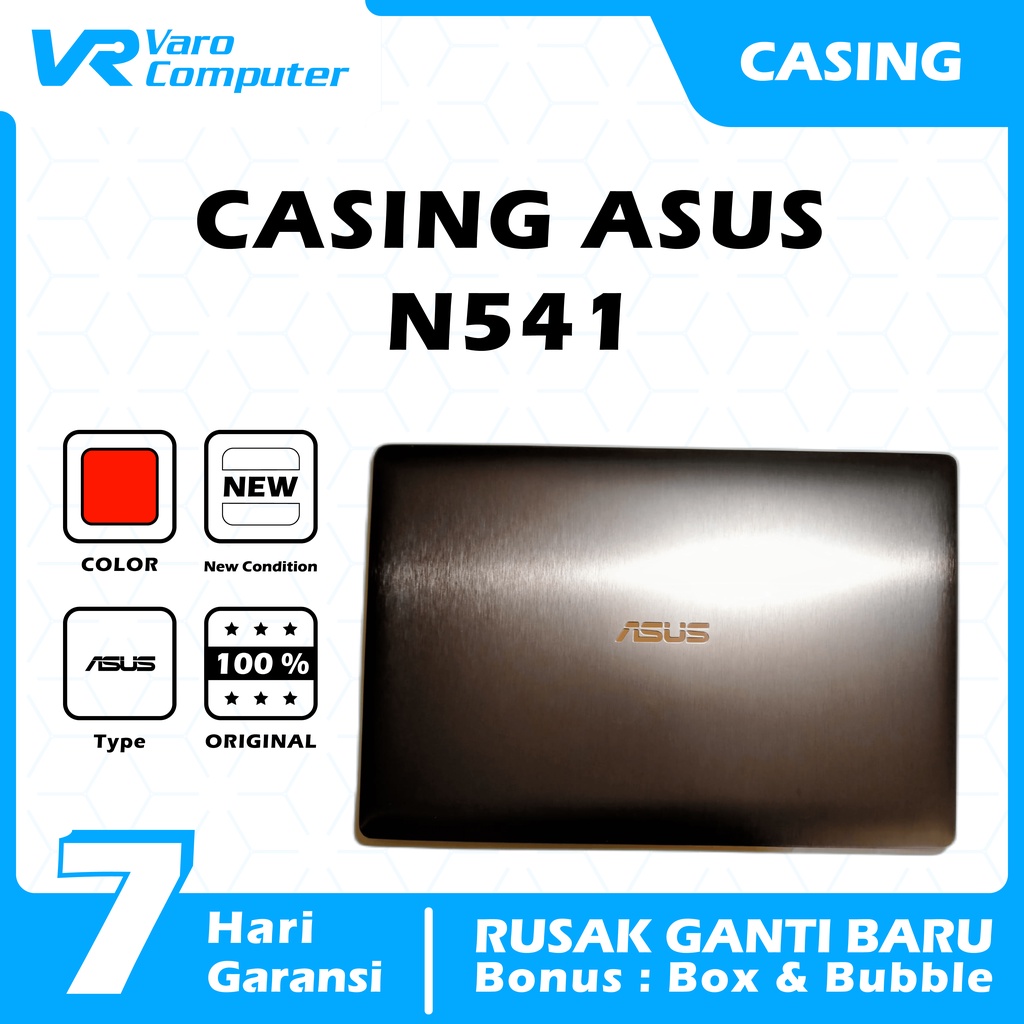 CASING COVER LCD LAPTOP ASUS N541 ORIGINAL