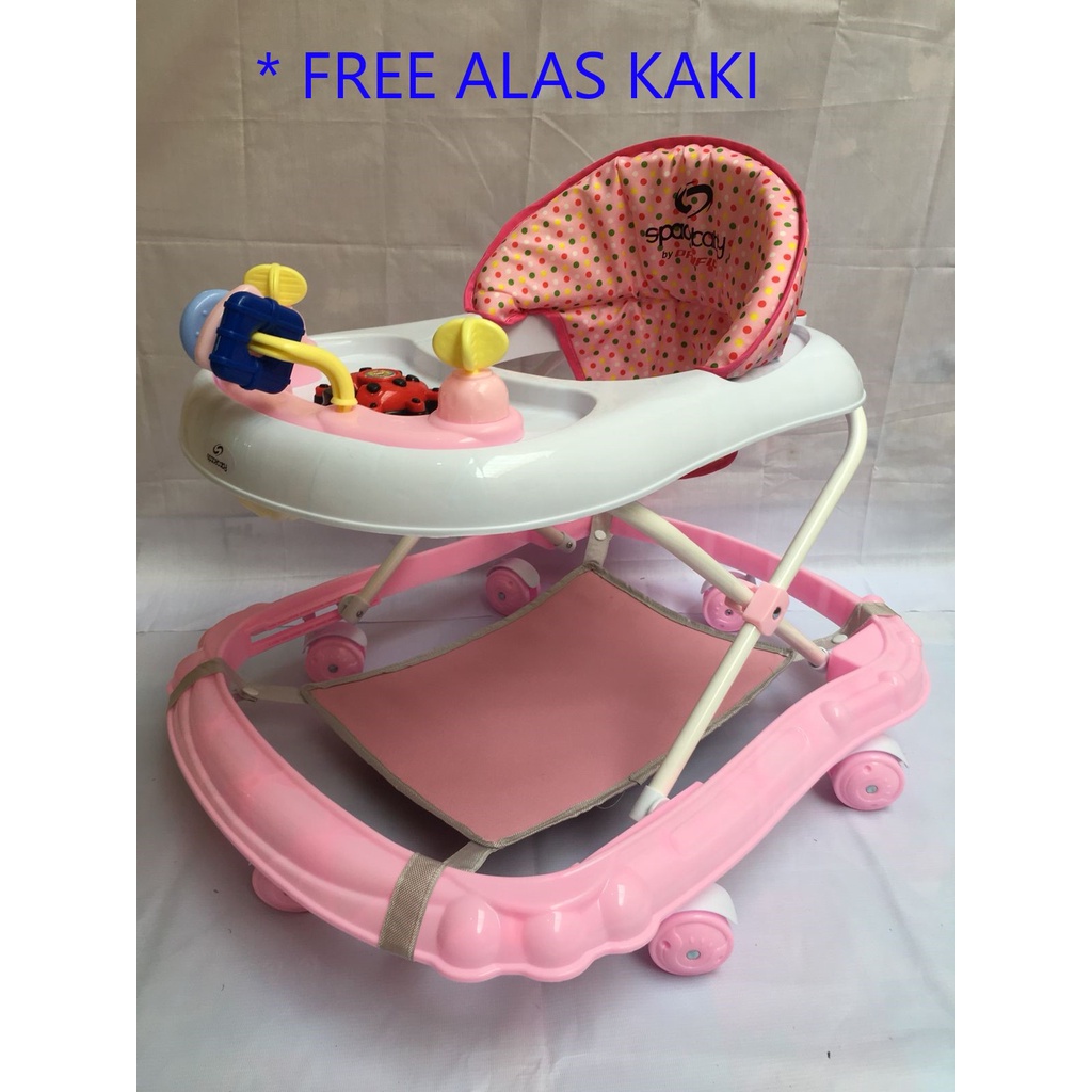 SPACE BABY Baby Walker SB 309 Music Mainan Puzzle SPACEBABY [ * FREE PACKING DUS ALAS ]