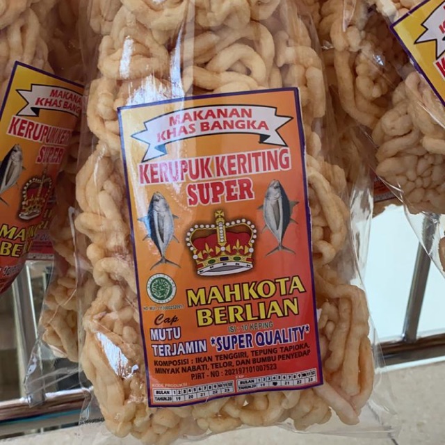 

Kerupuk Mahkota Berlian 180gr