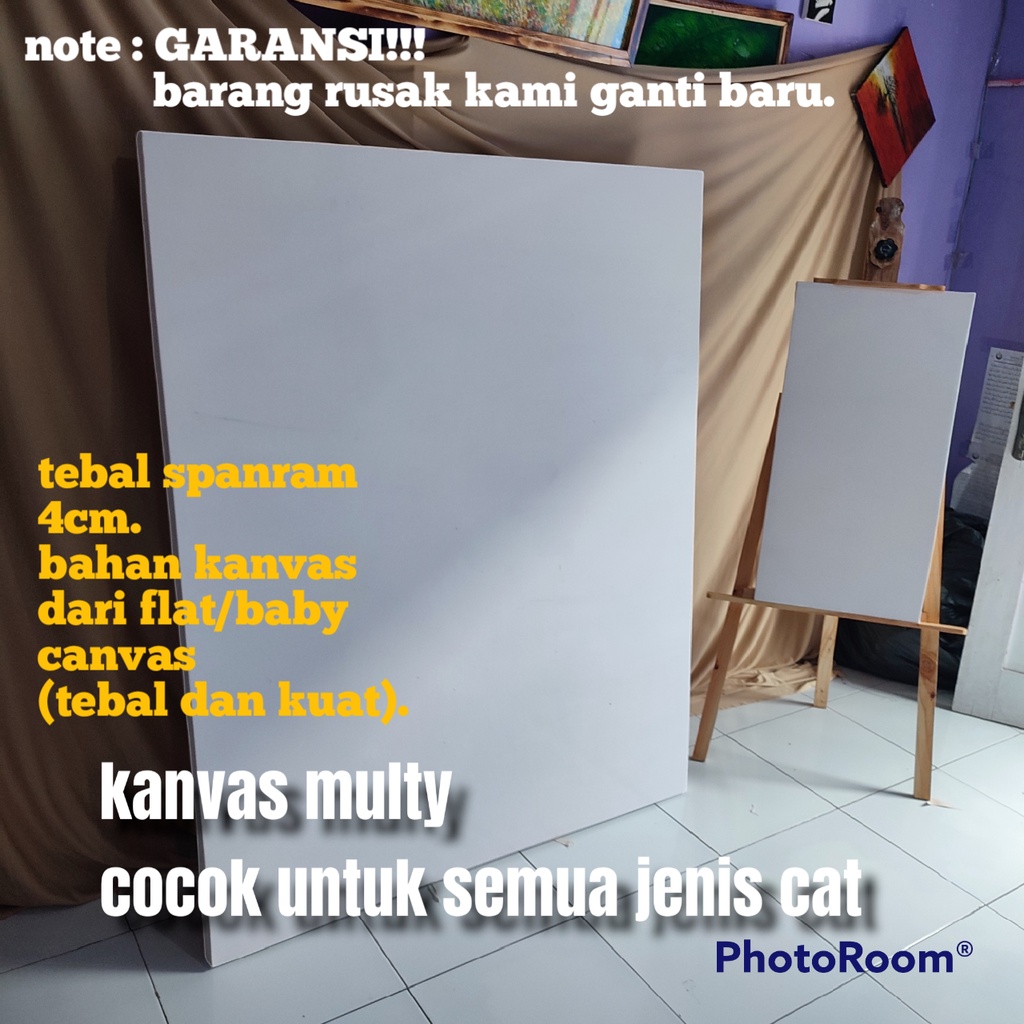 

kanvas lukis besar ukuran 100x150cm canvas board jumbo media lukisan