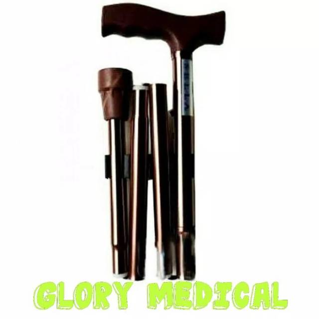 Tongkat lipat/ Tongkat alat bantu jalan
