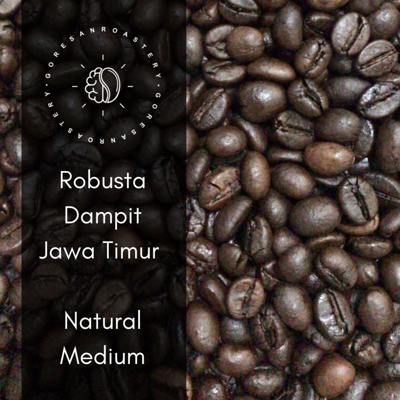 

Biji Kopi Robusta Dampit 500g