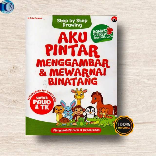 AKU PINTAR MENGGAMBAR & MEWARNAI BINATANG