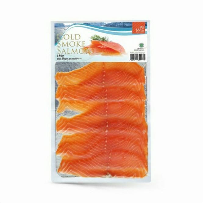 

Fisho | Cold Smoked Salmon / Prosperity Salmon / Ikan Salmon Asap 150Gr Ready stock