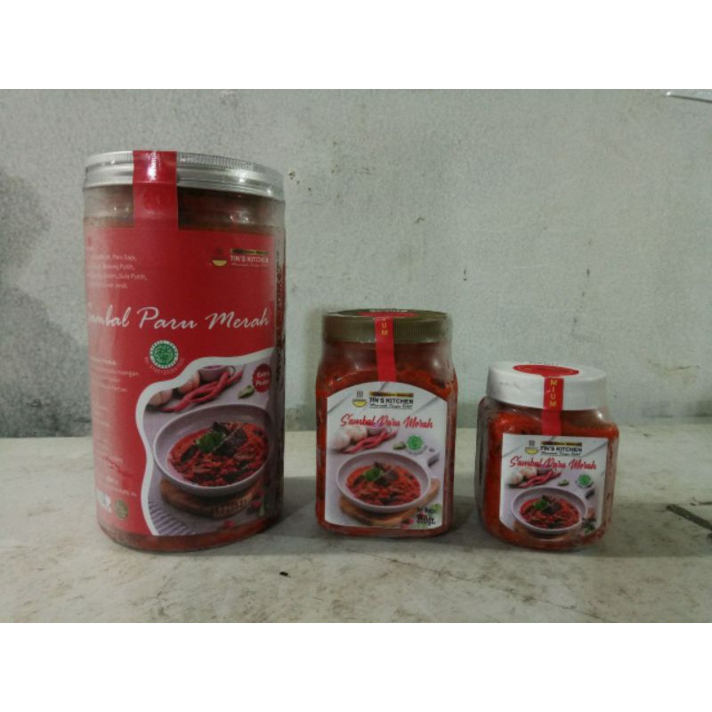 

sambal paru merah