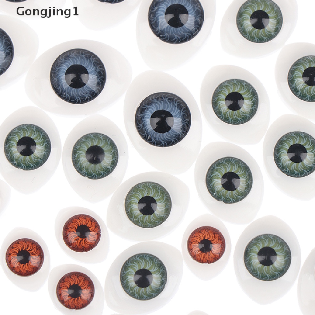 Gongjing1 20Pcs / Set Mata Boneka Untuk diy craft
