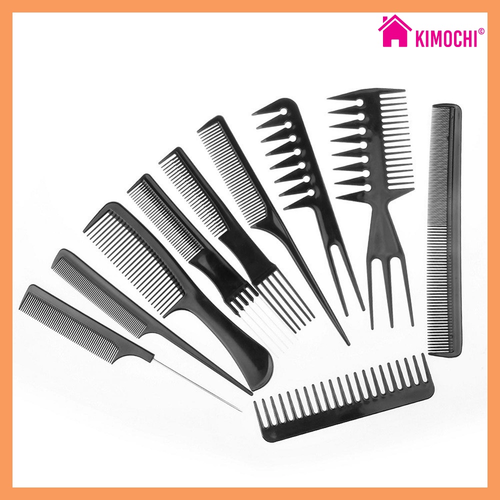 Set Lengkap Sisir Salon 10 PCS