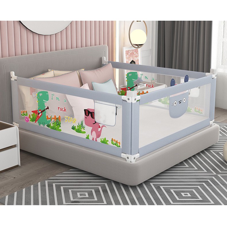 Pagar Kasur Anak Bayi Bedrail Bed Rail Pengaman Pembatas Safety Baby