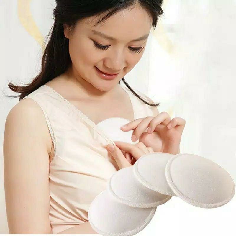 Breastpad Ztwo 2 Pcs ( 1 pasang ) Breast Pad kain cuci ulang penyerap ASI berlebih