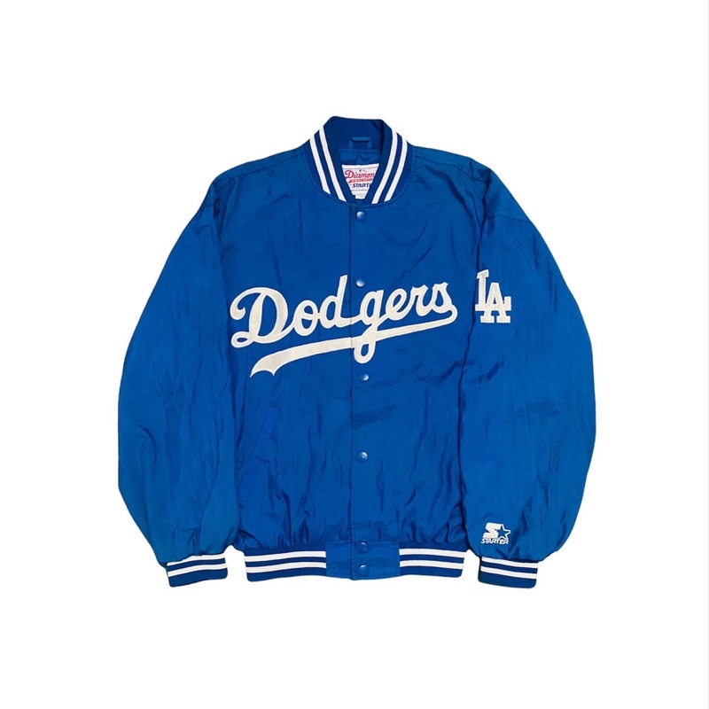 jaket varsity starter dodgers vintage second original