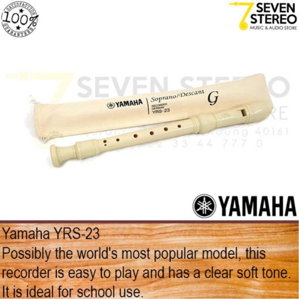 Yamaha YRS-23 YRS23 Soprano Recorder