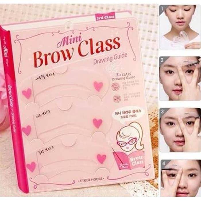 Cetak Alis - Cetakan Alis Mini Brow Class Isi 3