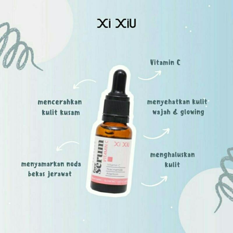 XI XIU FACE SERUM 20 ml Variasi Lengkap