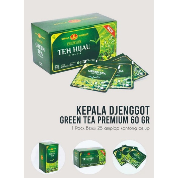 

TEH HIJAU KEPALA JENGGOT CELUP 60 GRAM