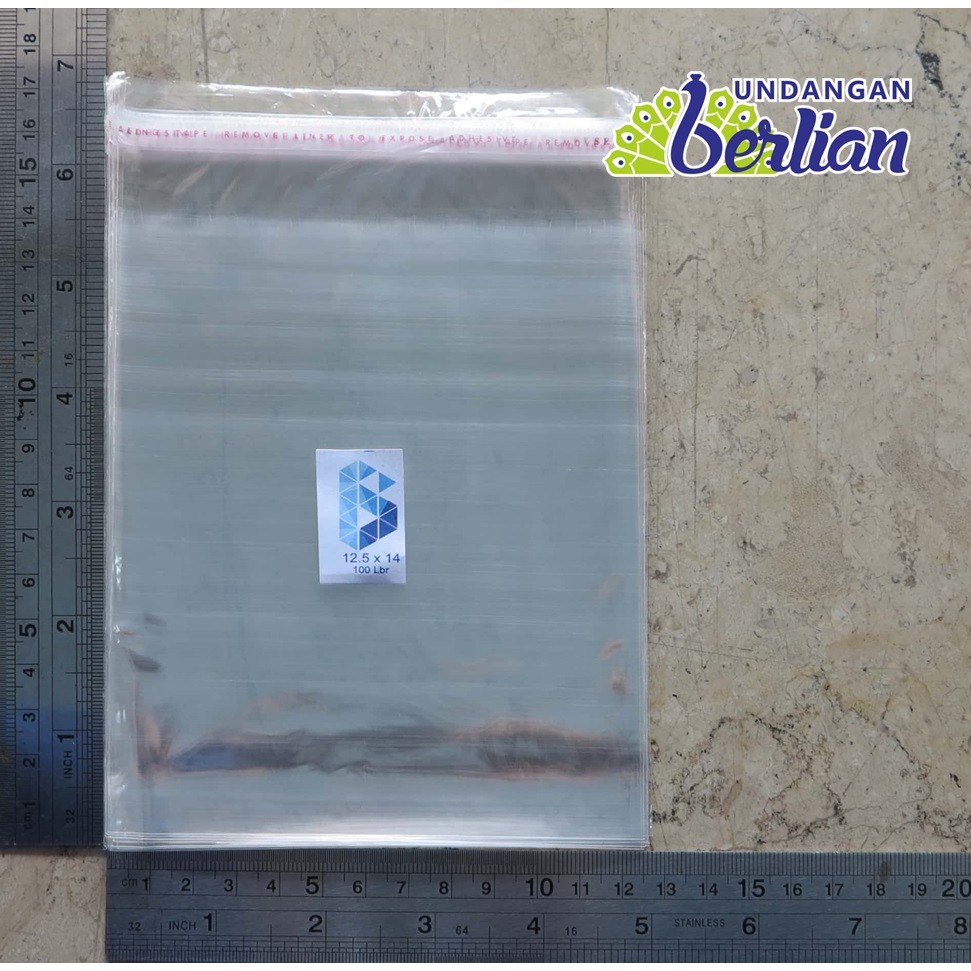 

Plastik OPP ukuran 12.5 x 14 cm Untuk Pahe 007 008 009