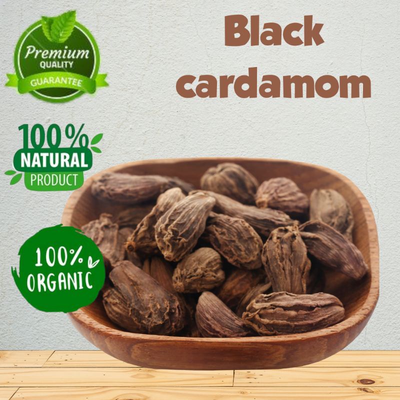 

PREMIUM BLACK CARDAMOM / KAPULAGA HITAM 25 G
