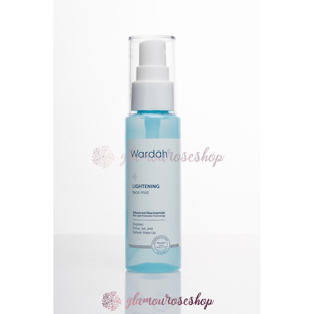 Wardah Lightening Face Mist 3in1 Brighten, Prime and Refresh Make Up 60ml