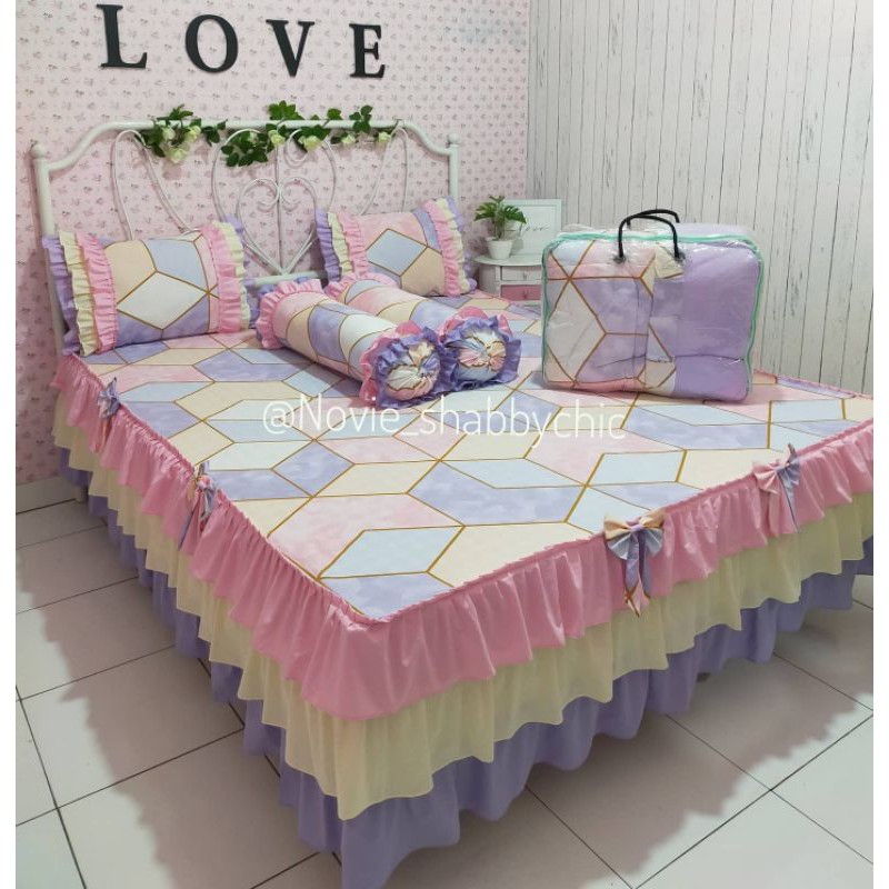 sprei + bed cover