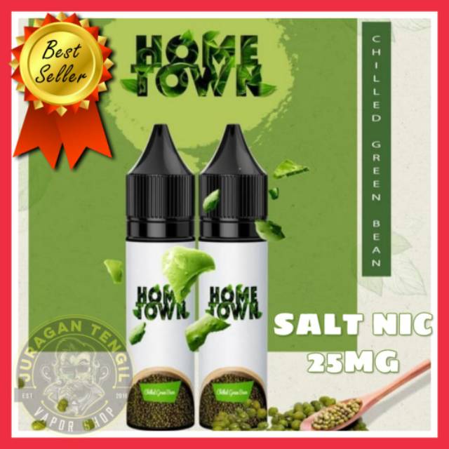 Cukai Home Town Chilled Green Bean Salt Nic 15ml 25mg Hometown Saltnic E Liquid Pod Pods System Shopee Indonesia