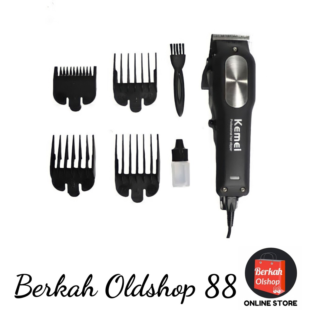 Berkah Oldshop 88 - Hair Clipper KEMEI KM-2604 Mesin Cukur Rambut - Alat Cukur Rambut